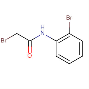 Structure of Acetamide, 2-bromo-N-(2-bromophenyl)-