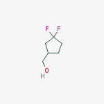 Structure of (3,3-Difluorocyclopentyl)methanol