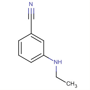 Structure of Benzonitrile, 3-(ethylamino)-