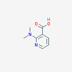 2-(DIMETHYLAMINO)NICOTINIC ACID, 95%结构式