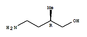 Structure of (R)-4-AMINO-2-METHYL-1-BUTANOL