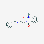 Structure of 3-(2-(Benzylamino)ethyl)quinazoline-2,4(1H,3H)-dione