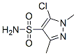 Structure of 5-CHLORO-1,3-DIMETHYL-1H-PYRAZOLE-4-SULFONAMIDE