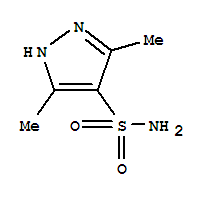 Structure of 3,5-Dimethyl-1H-Pyrazole-4-Sulfonamide