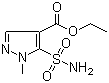 Structure of 1-Methyl-4-ethylformate-5-pyrazole sulfonamide