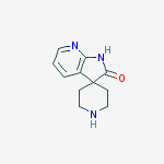Structure of Spiro[piperidine-4,3'-[3H]pyrrolo[2,3-b]pyridin]-2'(1'H)-one