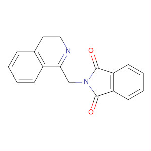 Structure of 1H-Isoindole-1,3(2H)-dione, 2-[(3,4-dihydro-1-isoquinolinyl)methyl]-