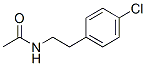 Structure of 1-(N-ACETYLAMINO)-2-(4-CHLOROPHENYL)-ETHANE