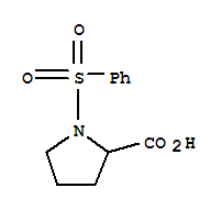 Structure of N-Phenylsulfonyl-L-proline