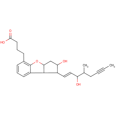Structure of Beraprost