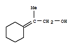 Structure of 1-Propanol, 2-cyclohexylidene-