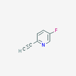 Structure of 2-ETHYNYL-5-FLUOROPYRIDINE