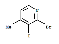 Structure of 2-Bromo-3-iodo-4-methyl pyridine