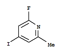 Structure of 2-FLUORO-4-IODO-6-PICOLINE