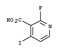 Structure of 2-FLUORO-4-IODONICOTINIC ACID