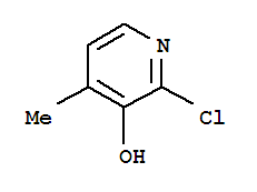 Structure of 2-CHLORO-3-HYDROXY-4-PICOLINE