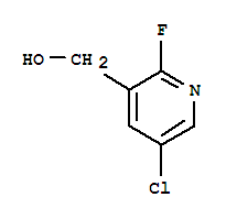 Structure of 5-chloro-2-fluoro-3-Pyridinemethanol