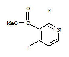 Structure of 2-FLUORO-4-IODONICOTINIC ACID METHYL ESTER