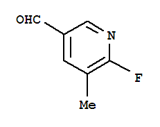Structure of 2-FLUORO-5-FORMYL-3-PICOLINE