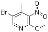 5-Bromo-2-methoxy-4-methyl-3-nitropyridine