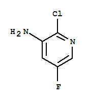 Structure of 3-AMINO-2-CHLORO-5-FLUOROPYRIDINE