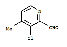 Structure of 3-Chloro-2-formyl-4-picoline
