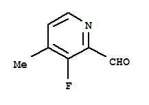 Structure of 3-Fluoro-2-formyl-4-picoline