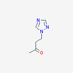 4-(1H-1,2,4-triazol-1-yl)butan-2-one结构式