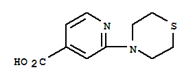Structure of 2-THIOMORPHOLINOISONICOTINIC ACID