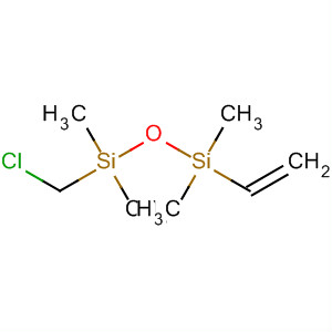 Structure of 1-VINYL-3-(CHLOROMETHYL)-1,1,3,3-TETRAMETHYLDISILOXANE