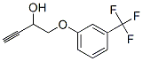 Structure of 1-(3-TRIFLUOROMETHYLPHENOXY)-3-BUTYN-2-OL