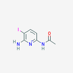 Structure of N-(6-AMINO-5-IODO-(PYRIDIN-2-YL))-ACETAMIDE