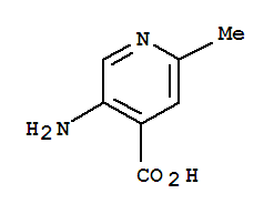 Structure of 4-PYRIDINECARBOXYLIC ACID 5-AMINO-2-METHYL-