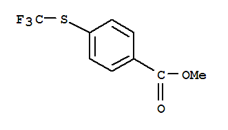 Structure of Methyl 4-[(trifluoromethyl)thio]benzoate