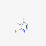 Structure of 2-BROMO-3-IODO-4-PICOLINE