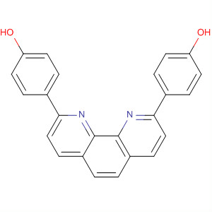 Structure of Phenol, 4,4'-(1,10-phenanthroline-2,9-diyl)bis-