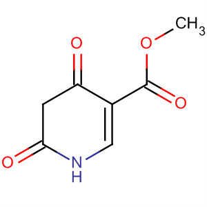Structure of 3-Pyridinecarboxylic acid, 1,4,5,6-tetrahydro-4,6-dioxo-, methyl ester