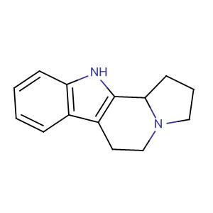 Structure of 1H-Indolizino[8,7-b]indole, 2,3,5,6,11,11b-hexahydro-