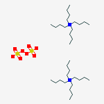Structure of BIS(TETRA-N-BUTYLAMMONIUM) PEROXYDISULFATE