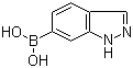 Structure of 6-INDAZOLYBORONIC ACID