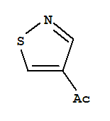 Chemical structure of Ethanone,1-(4-isothiazolyl)-