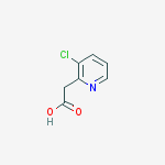 Structure of 3-CHLOROPYRIDINE-2-ACETIC ACID