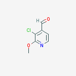 Structure of 3-Chloro-2-methoxyisonicotinaldehyde