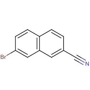 7-bromo-2-naphthonitrile结构式