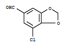 Structure of 7-Chloro-benzo[1,3]dioxole-5-carbaldehyde