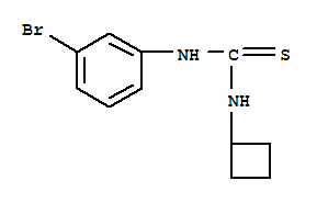 Structure of 1-(3-Bromophenyl)-3-cyclobutyl-thiourea