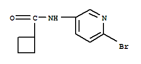 Structure of 2-Bromo-5-(cyclobutanoylamino)-pyridine