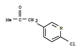 Structure of (6-Chloro-pyridin-3-yl)propan-2-one