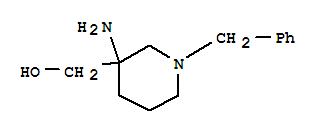 Structure of (3-Amino-1-benzylpiperidin-3-yl)methanol