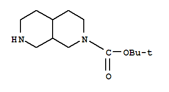 Structure of Octahydro-[2,7]naphthyridine-2-carboxylic acid benzyl ester